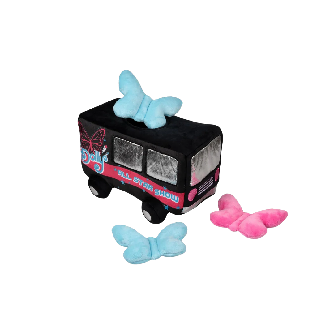Doggy Parton Tour Bus Hideaway Plush Dog Toy - Image 3