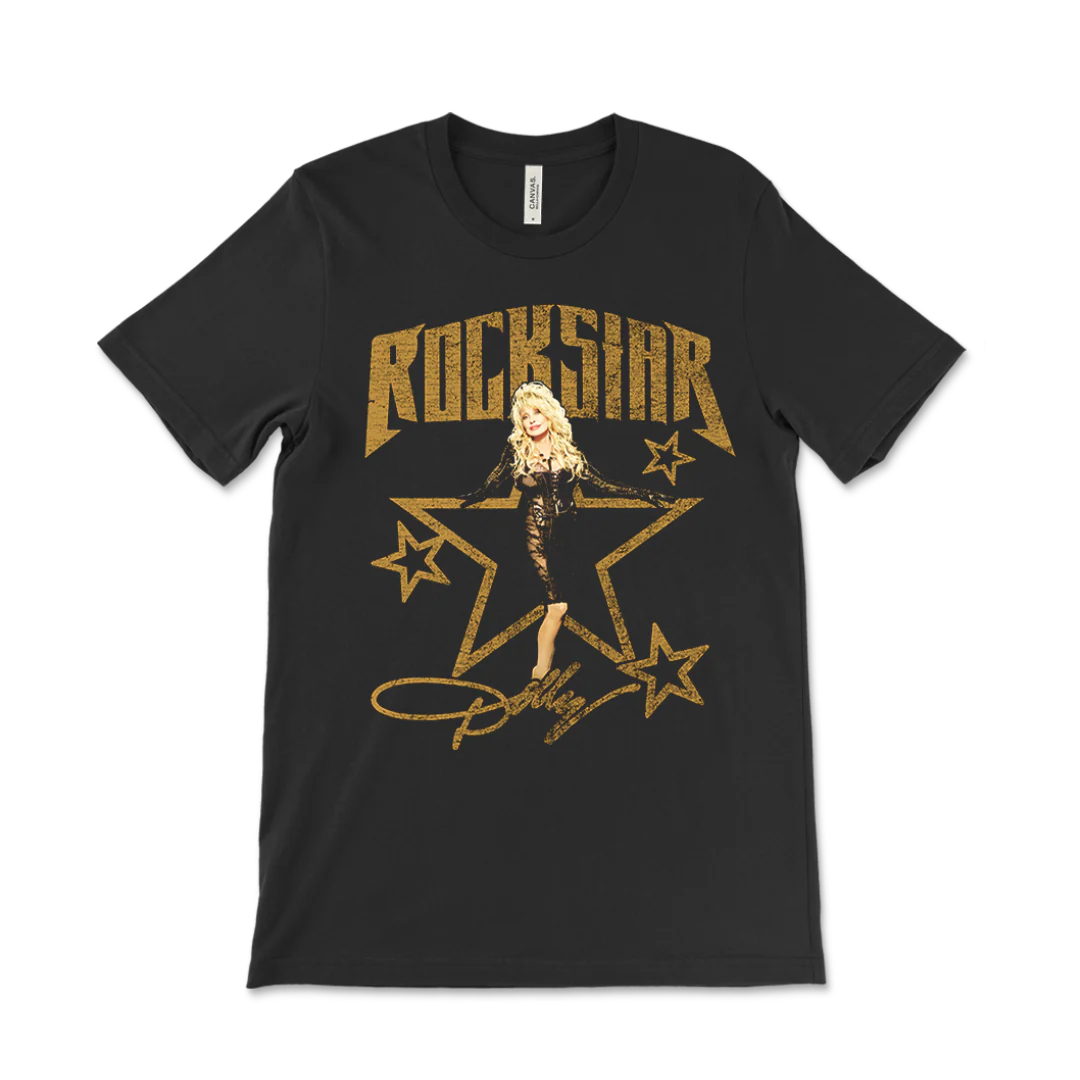 Rockstar Gold Photo T-Shirt