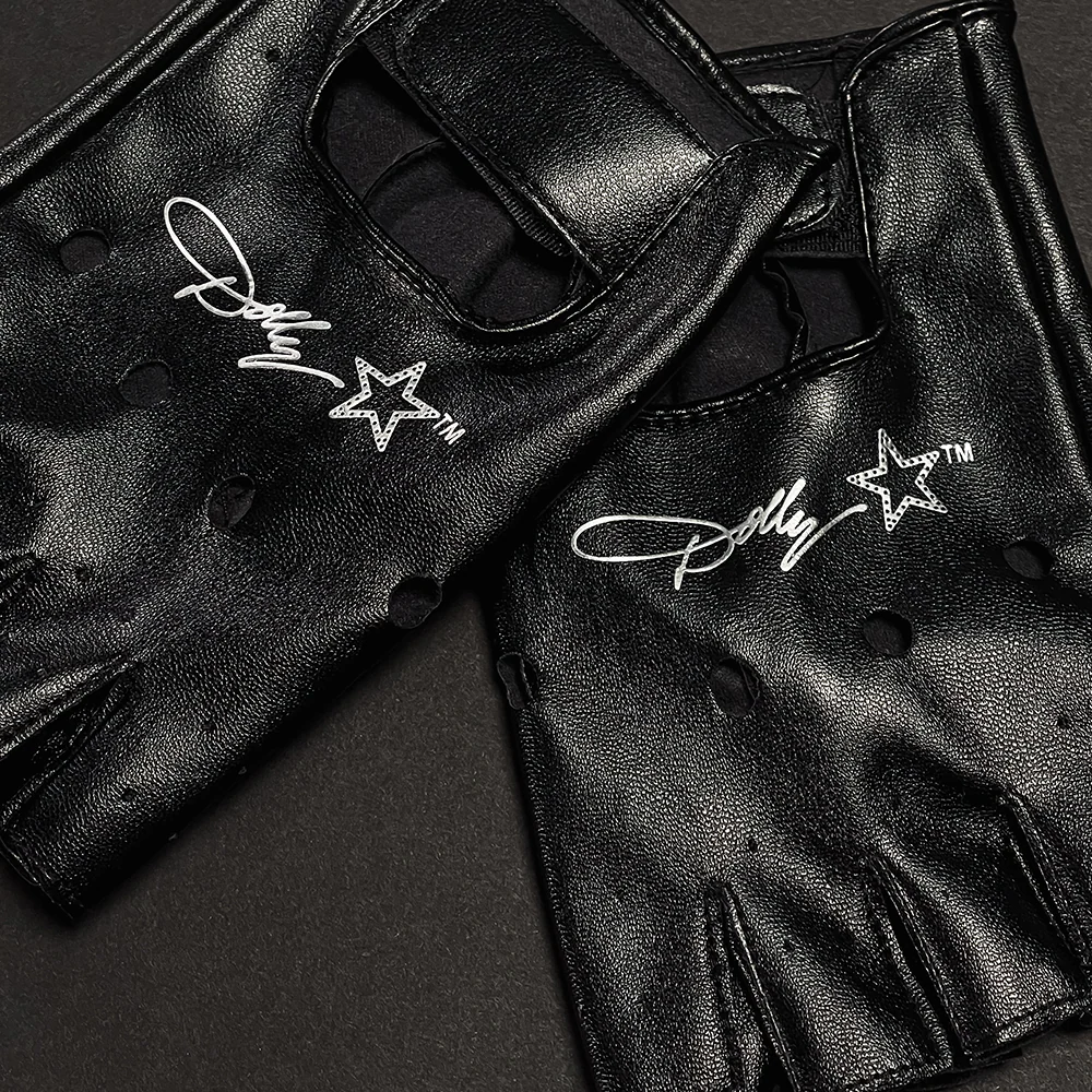 Rockstar Fingerless Gloves - Image 4